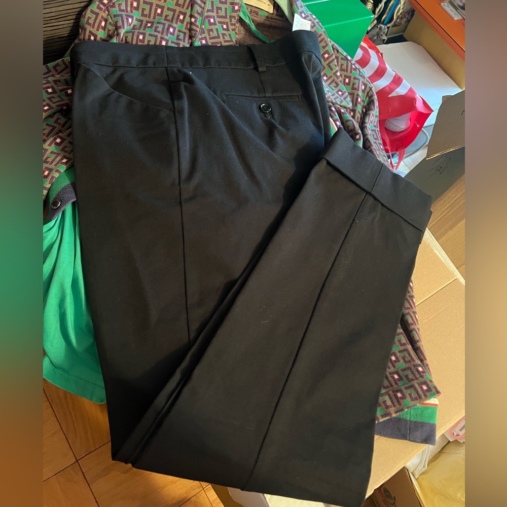 Sportmax Max Mara Classic Black Dress Trousers Sz 12